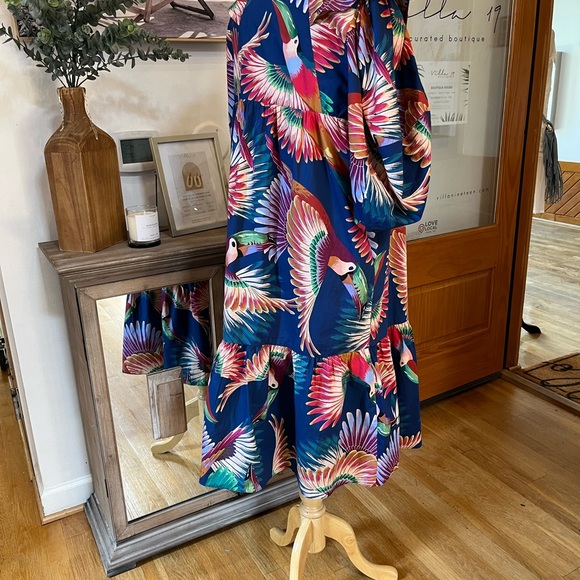 FARM Rio Anthropology Toucans Dress, Large, EUC - Picture 11 of 16